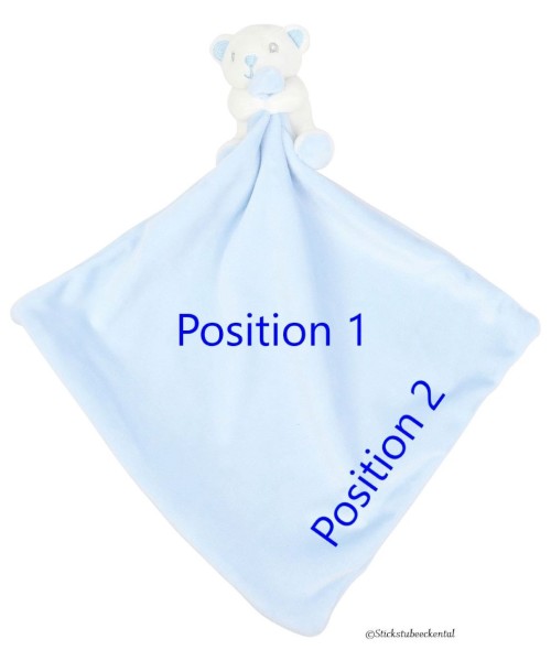 Position für Bestickung